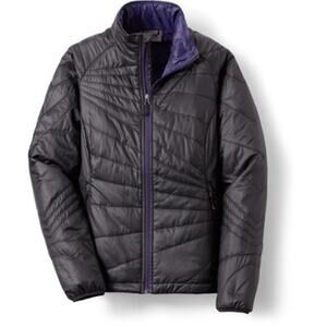 REI Womens S Co-op Revelcloud Insulated Black Puffer Jacket Outdoor Primaloft
